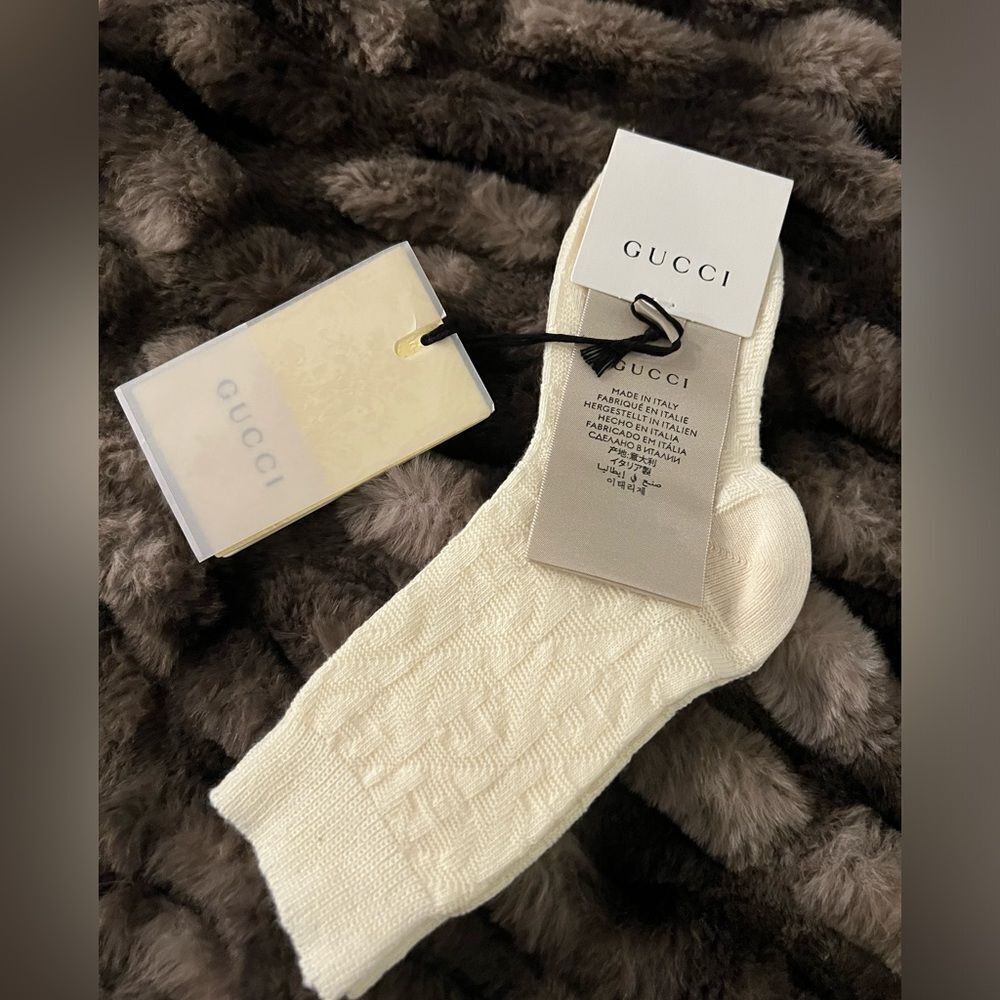 Brand new kids Gucci sock size 4 14-16 cm